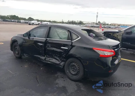 2013 Nissan Sentra Sv z USA, uszkodzony, nr VIN 1N4AB7AP8DN902770